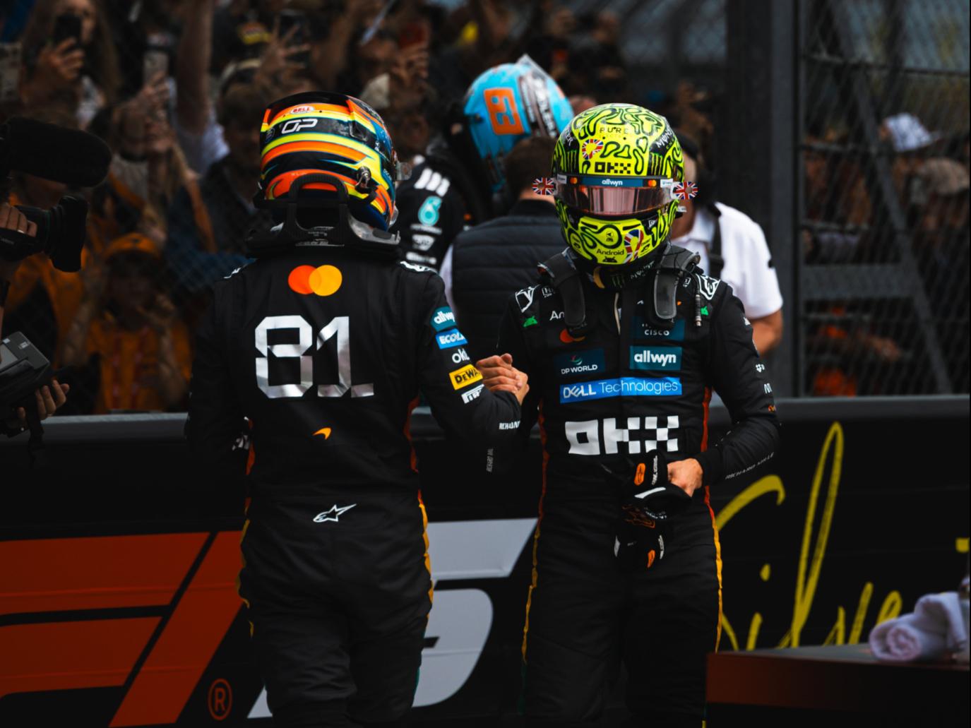 梅赛德斯横扫红牛车队，皮亚斯特里高光表现