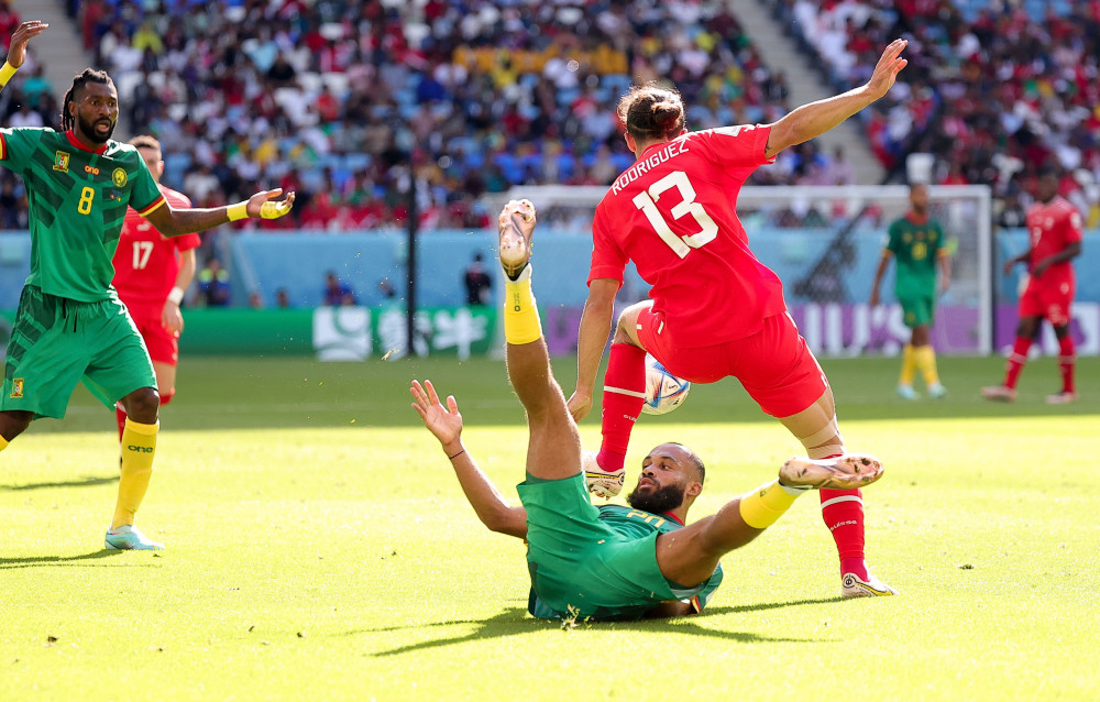 喀麦隆队在比赛中取得重大突破